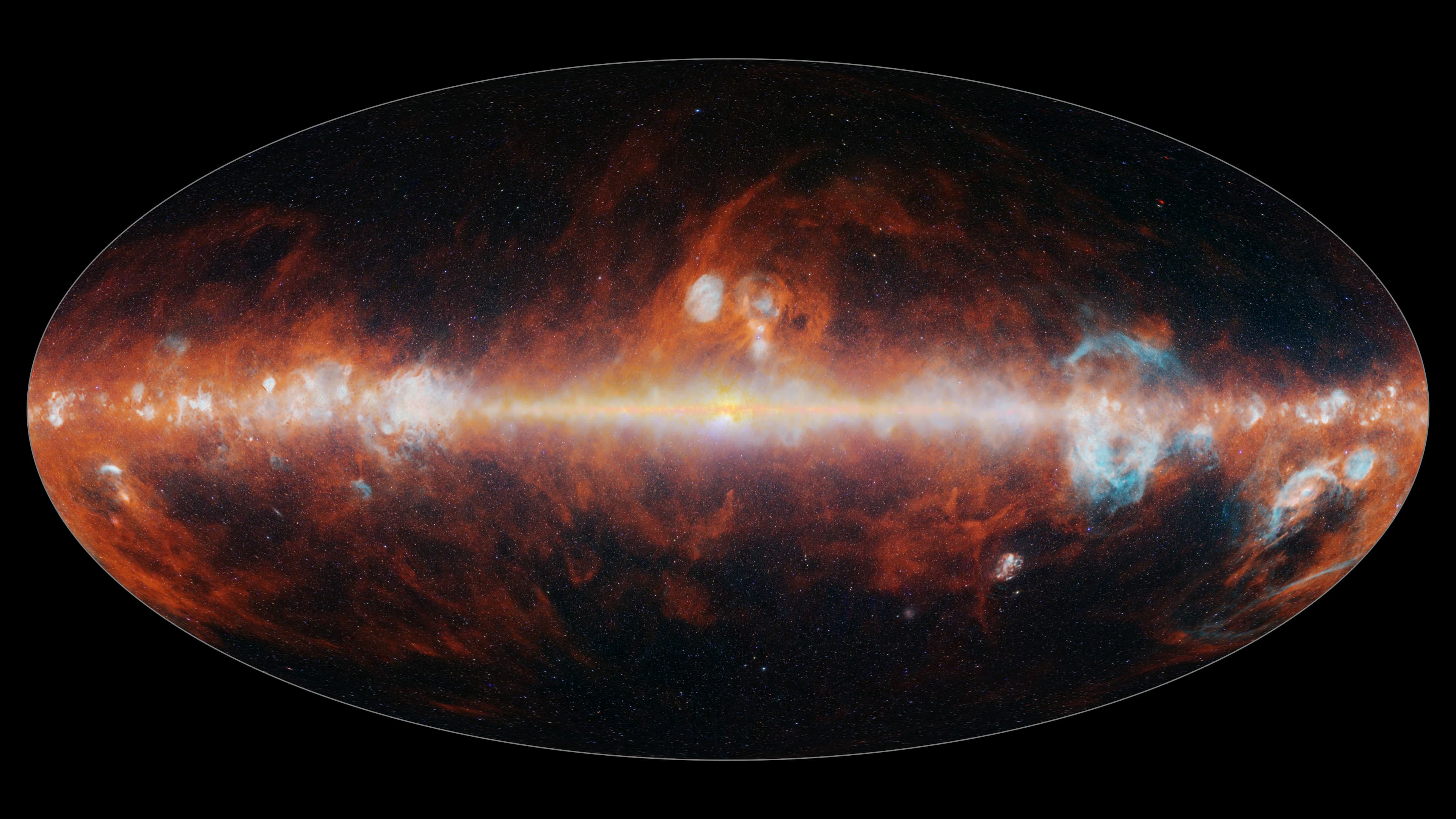 NASA'nın SPHEREx Gözlemevi İlk Kozmik Haritayı Benzeri Olmayan Bir Şekilde Tamamladı