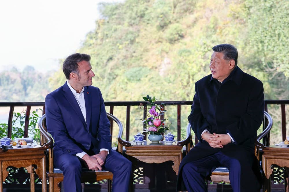 Xi, Macron Çok Taraflılığı Destekliyor Ancak Önemli Politika Anlaşmalarını İmzalayamadı