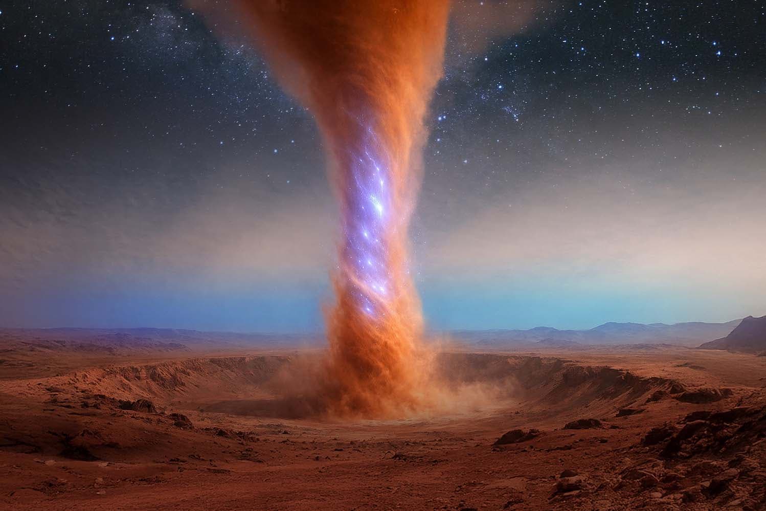 Mars'ta Yıldırım: NASA'nın MAVEN Orbiter'ı Kızıl Gezegende Garip Bir Olayı Ortaya Çıkardı
