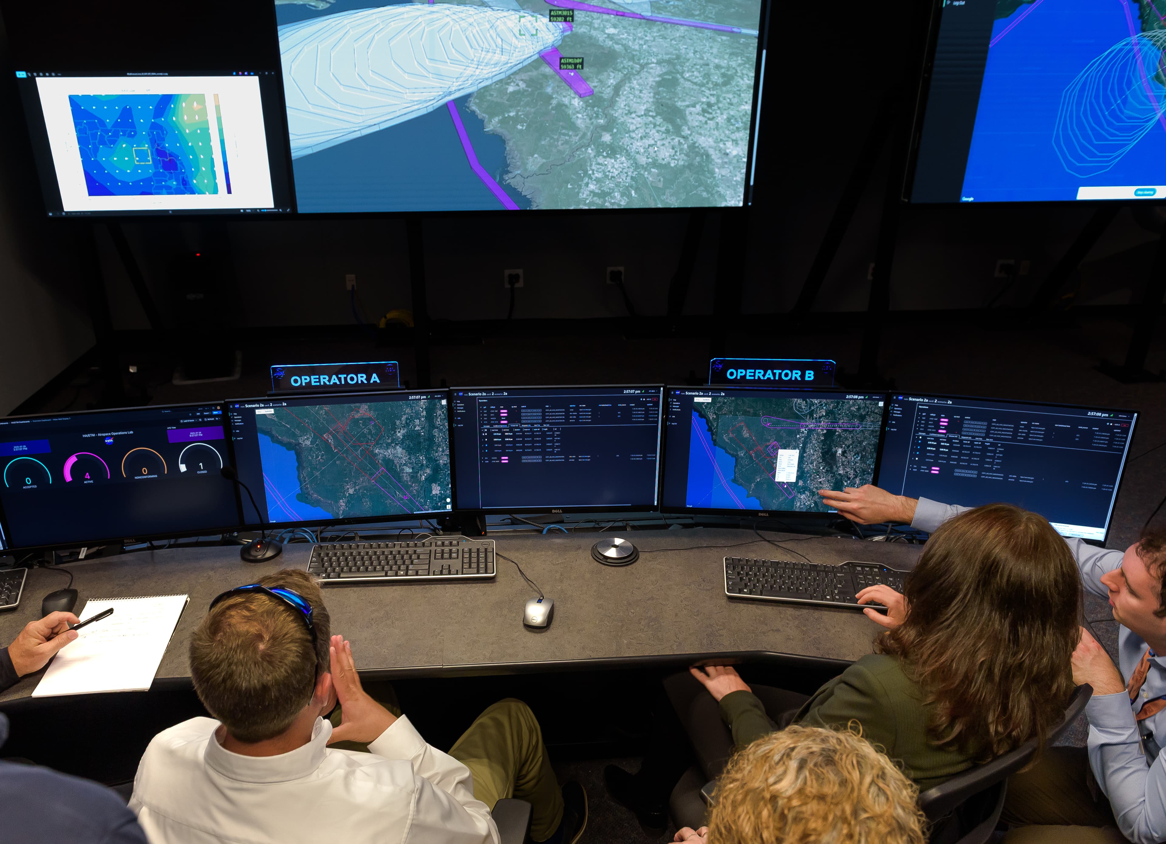 NASA, Yüksek İrtifa Trafik Yönetimini Geliştiriyor - NASA