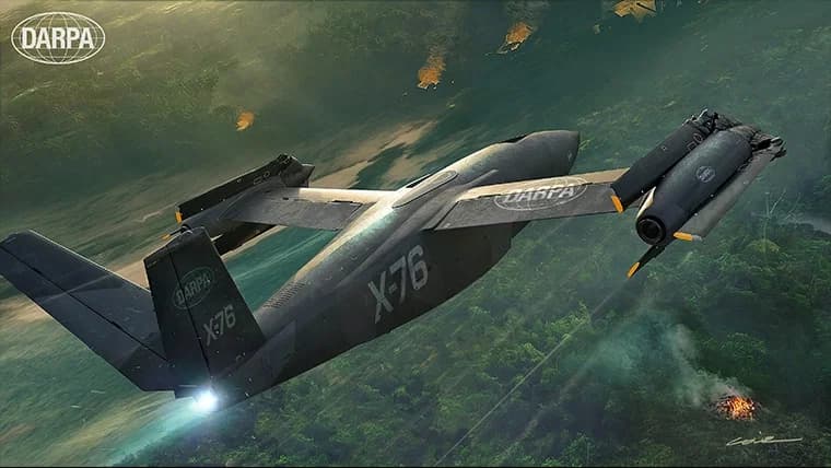 DARPA, X-76'yı Ortaya Çıkarıyor: X-Plane, Helikopter Özgürlüğünü Jet Hızıyla Birleştirmeyi Hedefliyor