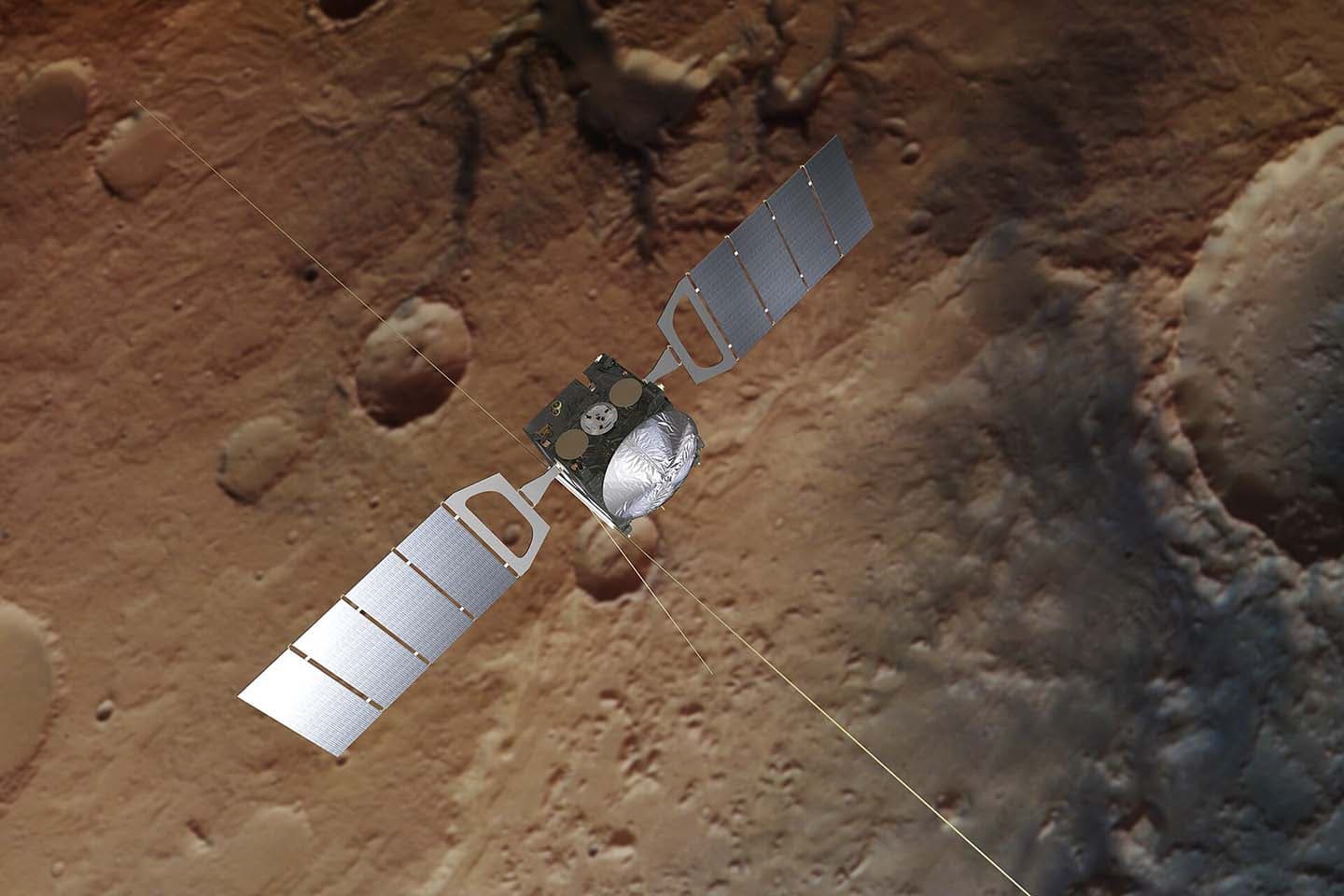 Mars, 64 Saatte 200 Günlük Radyasyon Sağlayan Devasa Güneş Fırtınasının Çarptığı