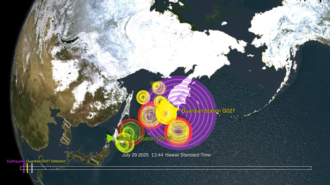 NASA'nın GUARDIAN'ının Tsunami Yakalamasını Görün