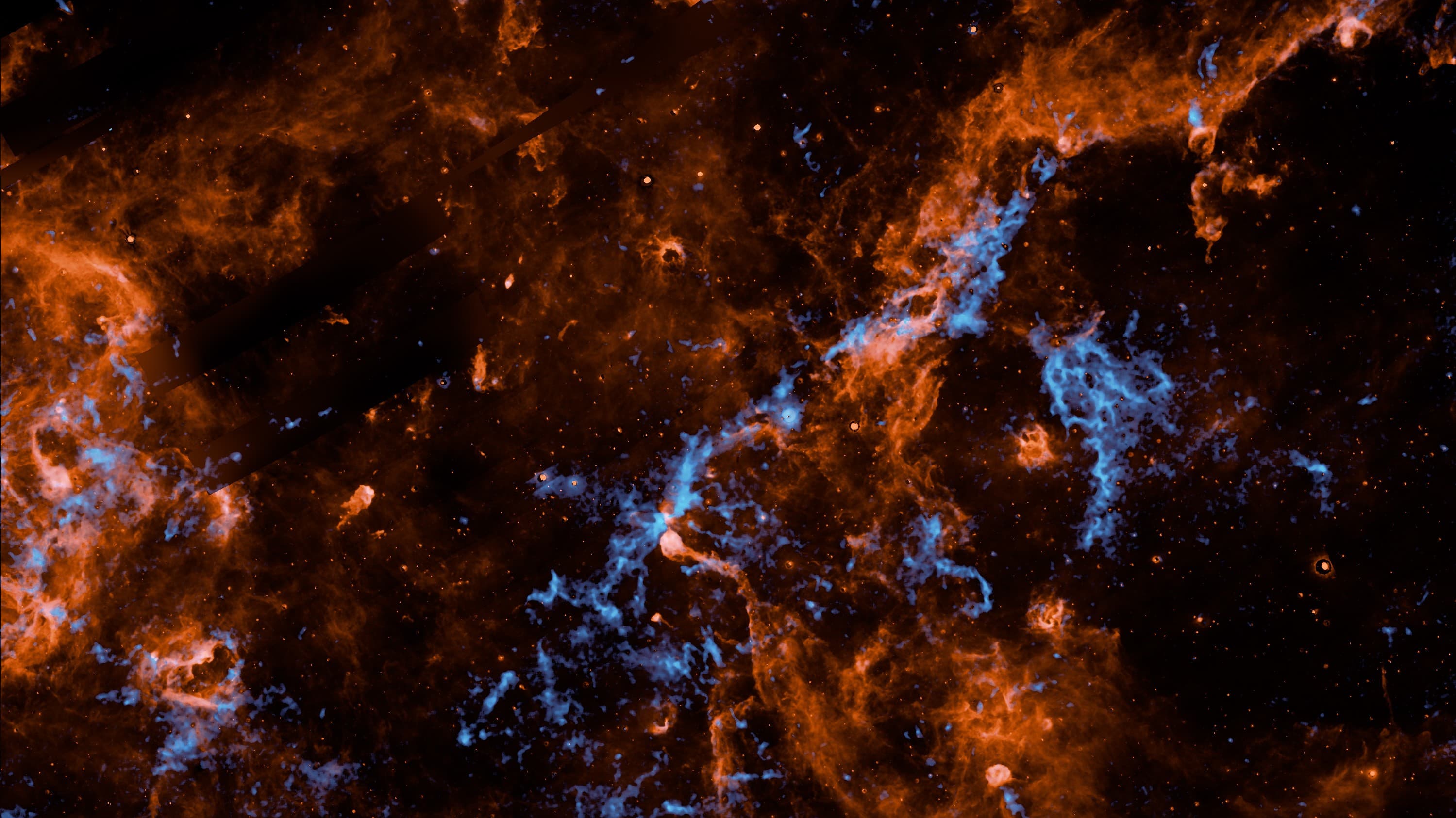 'Yıldızlararası Buzullar': NASA'nın SPHEREx Haritaları Geniş Galaktik Buz Bölgelerini Haritalıyor