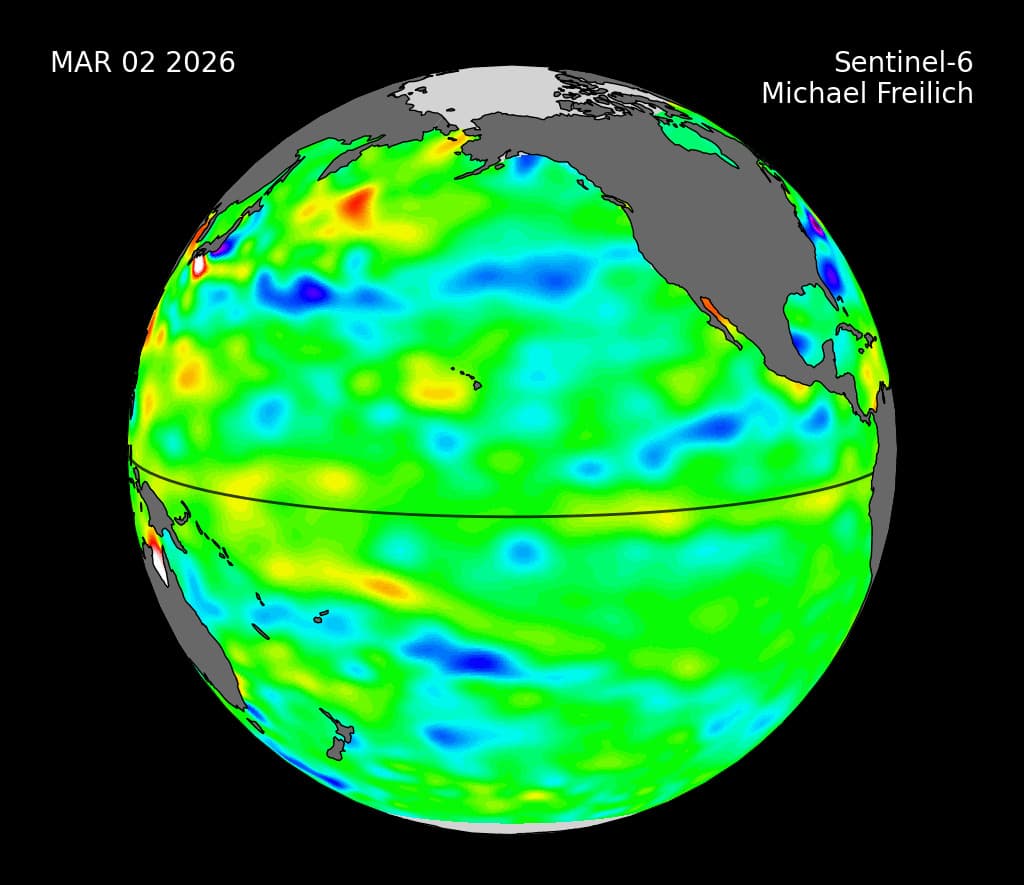 El Niño'da NASA-Avrupa Deniz Seviyesi Misyonu Evleri