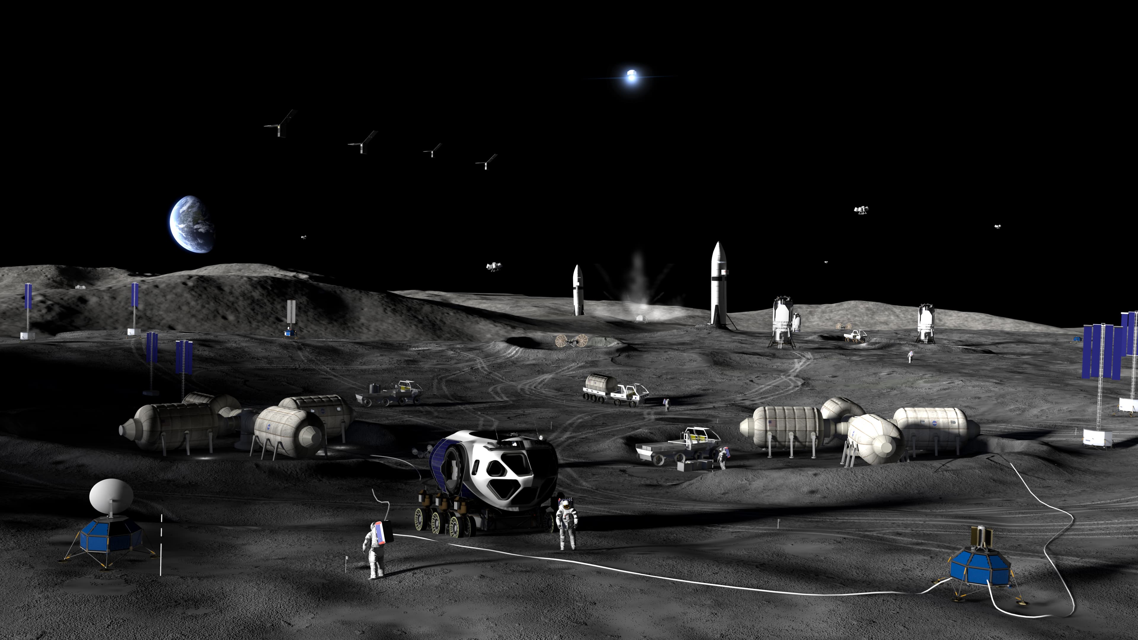 NASA, Ay Üssü Gezicileri, İniş Araçları ve Görevleri Hakkında Güncelleme Sağlıyor
