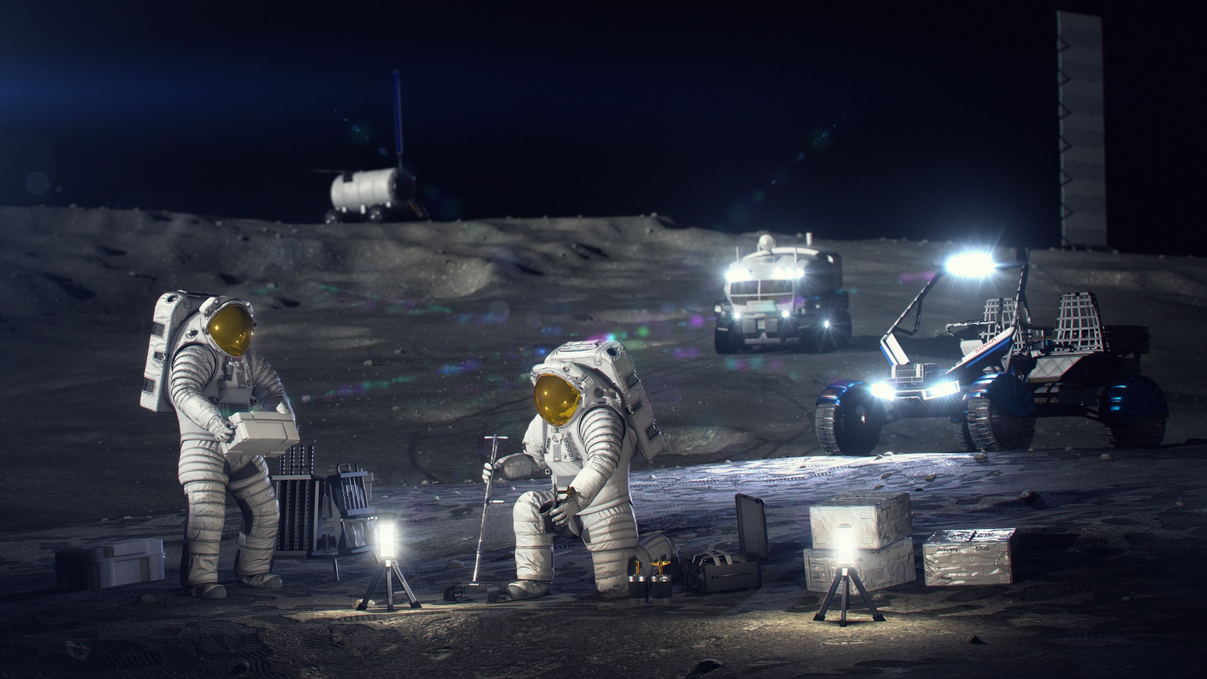 NASA, Ay Üssü için strateji ve görevler hakkında bilgi veriyor