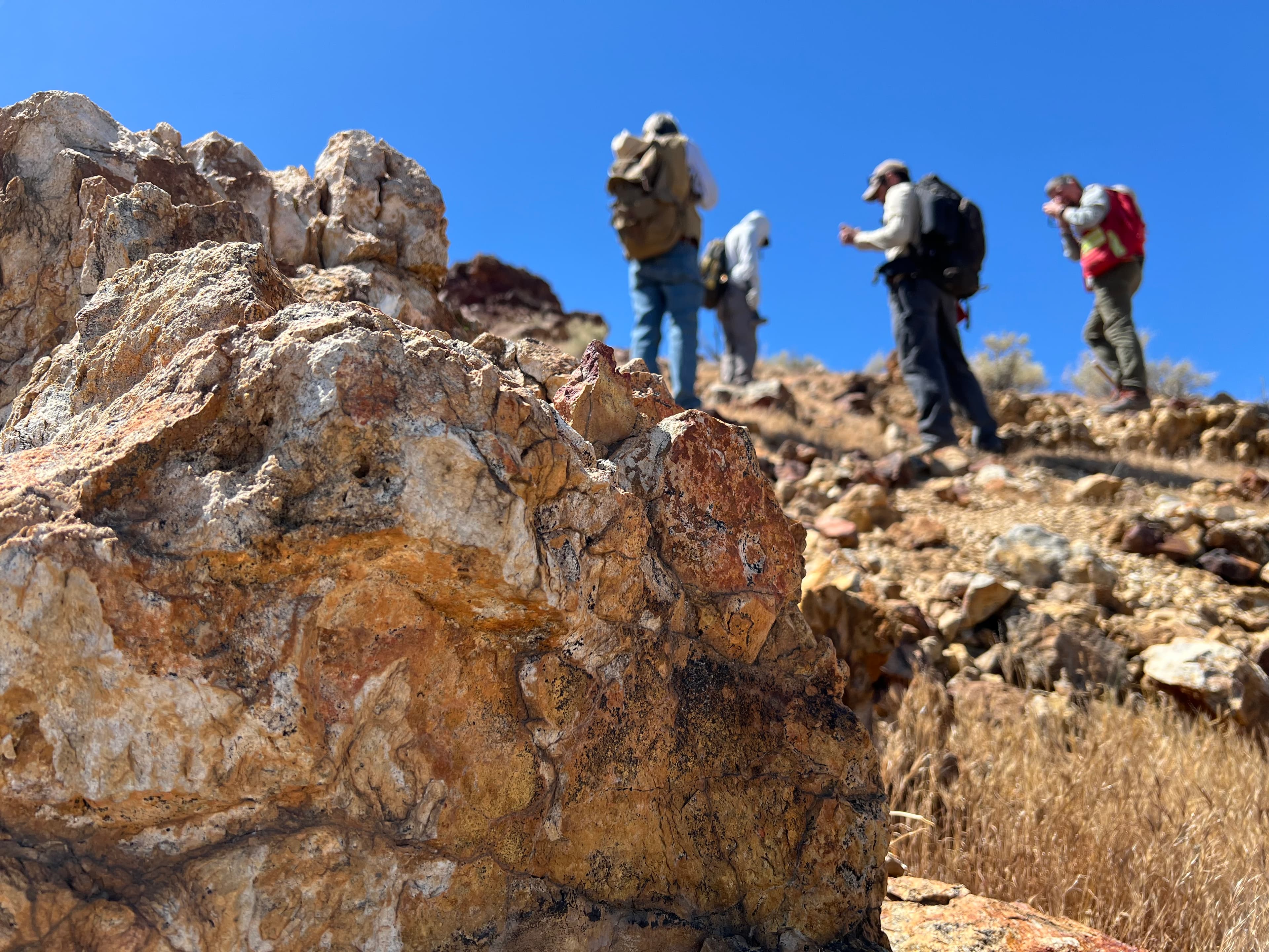 NASA ve USGS Bilim Adamları Kaliforniya'nın Yüksek Çölünde Kaya Avcılığına Gidiyor