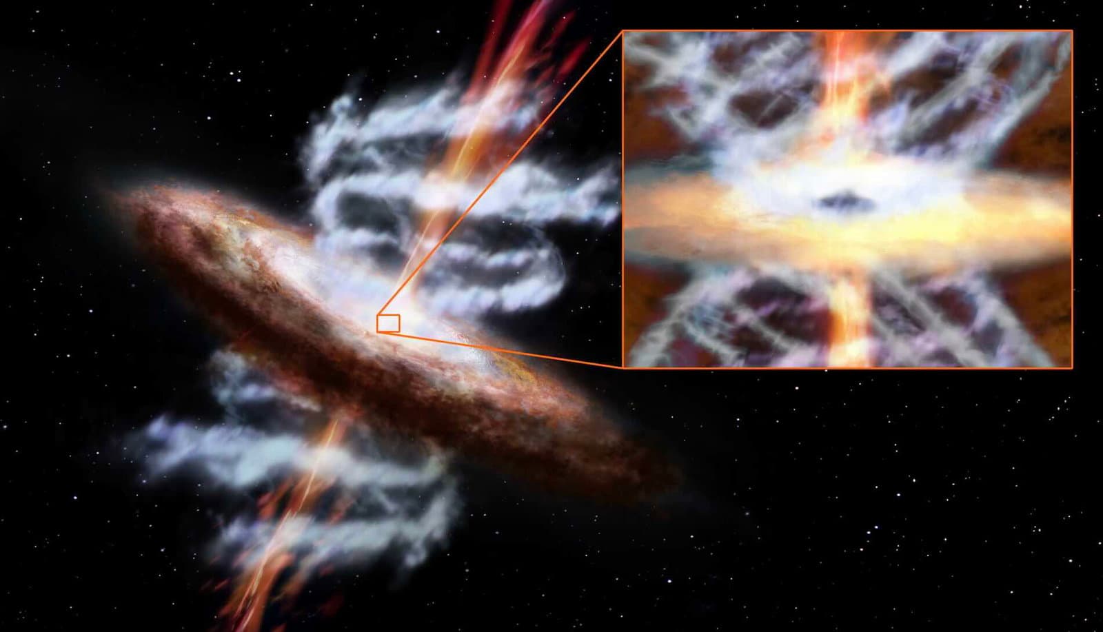 Süper Kütleli Bir Kara Deliği Gözlemleyen Gökbilimciler Beklenmedik Bir UFO Gözlemiyle Karşılaştılar