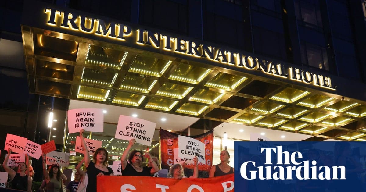 40'tan fazla New York'taki Trump Hotel'deki Gazze Savaşı'na karşı protestola tutuklandı | New York
