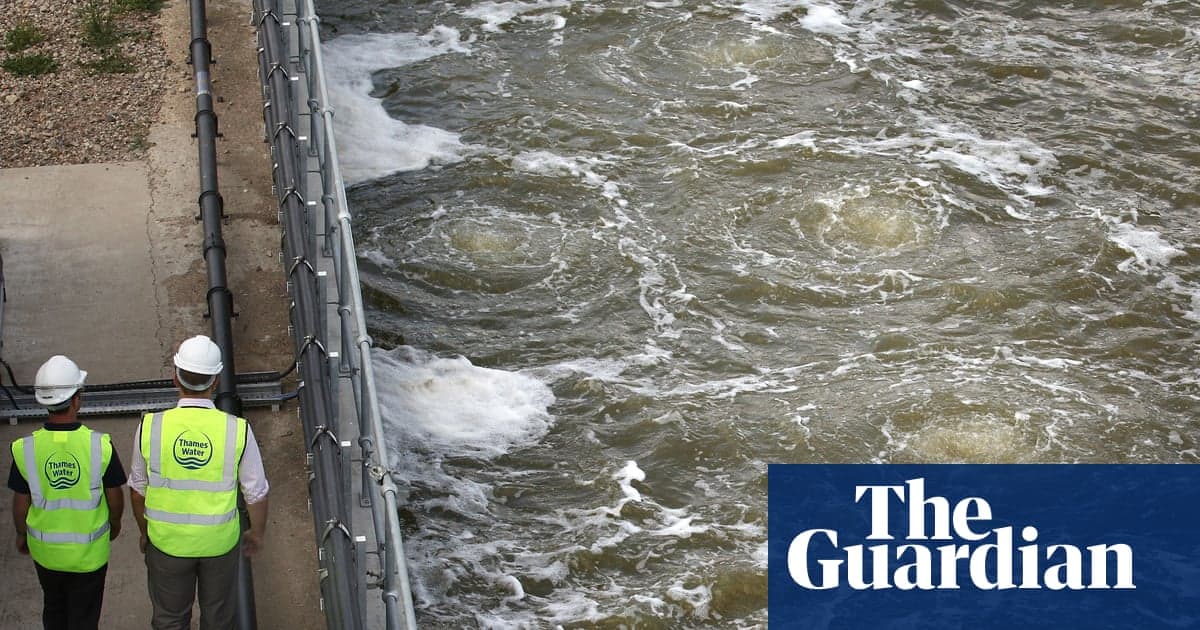 500 milyon £ Thames Su Tuzdan Tesis Tesisi 15 yıl boyunca sadece yedi günlük su sağladı | Thames Water