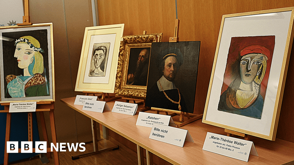 Alman polisi milyonlarca avroluk sahtecilik baskınında sahte Picasso'ları ele geçirdi