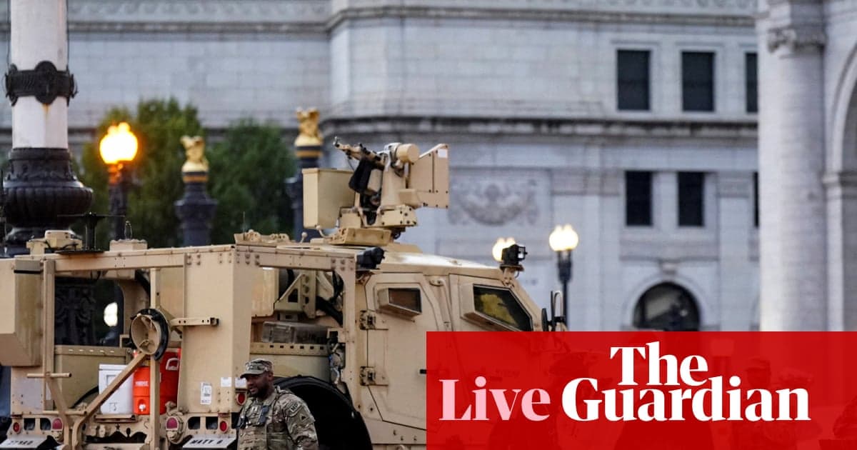 Batı Virginia Valisi, Washington DC'ye Ulusal Muhafızları dağıtmanın 'kamu güvenliğine bağlılık gösterisi olduğunu' söylüyor - ABD Siyaseti Canlı | ABD Siyaseti