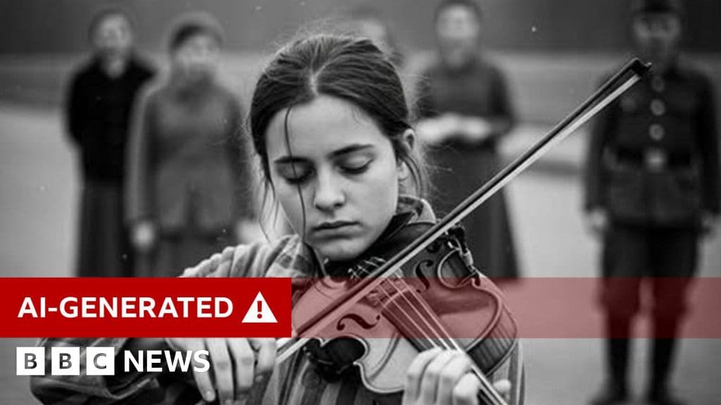 BBC, AI Holokost Görüntülerinden Kârlı Spamer Web'i ortaya çıkarıyor