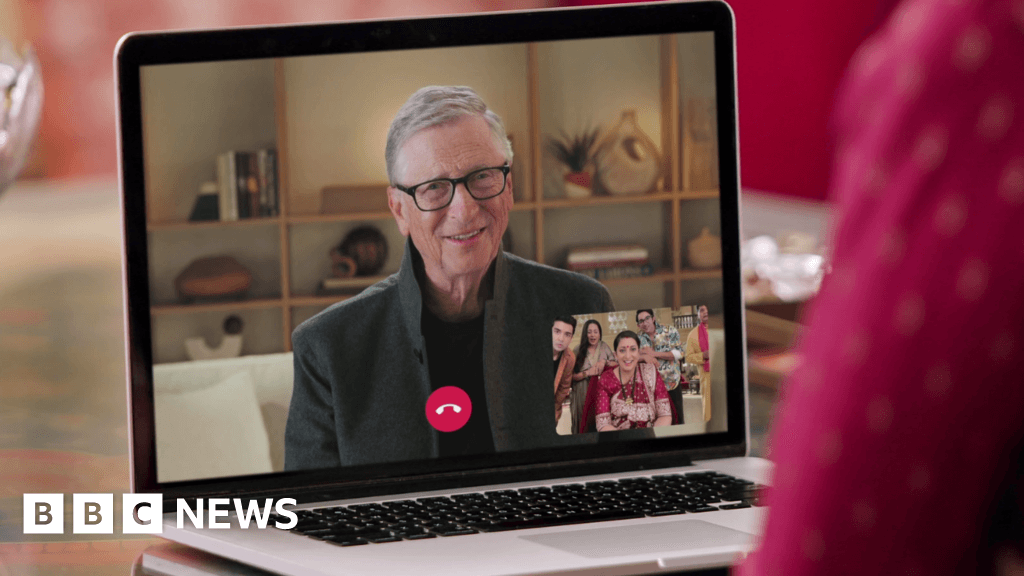 Bill Gates'in Smriti İrani'li ikonik Hint TV dizisindeki kısa rolü