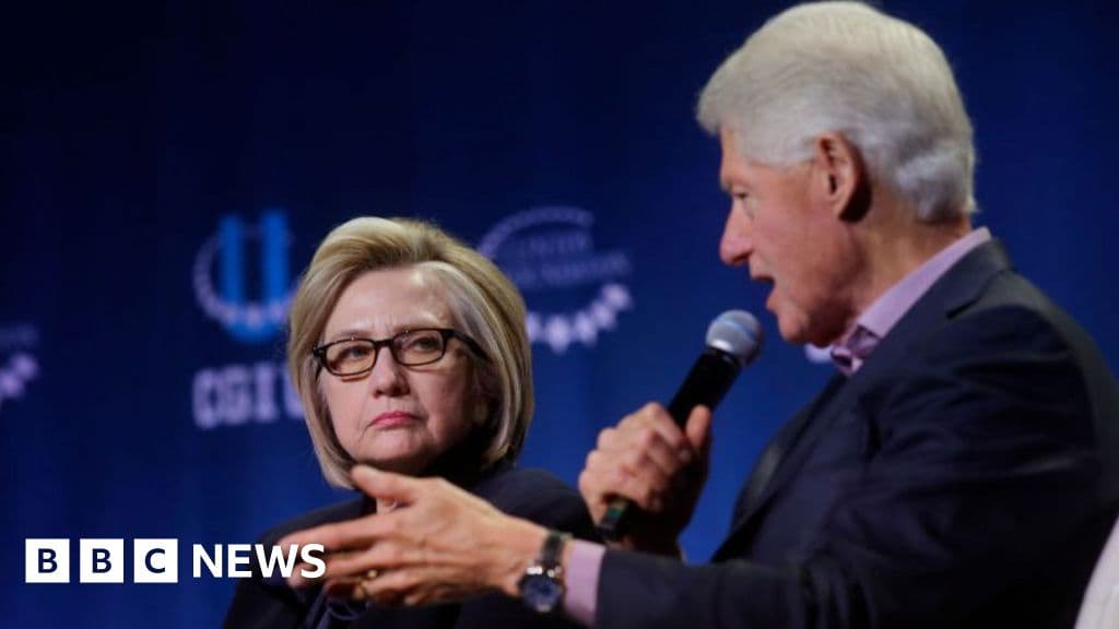 Bill ve Hillary Clinton, House komitesinin Epstein soruşturmasında ikamet ettiler