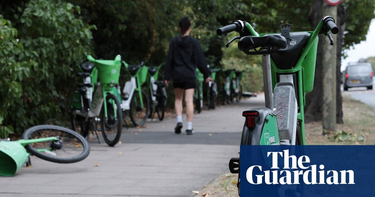 'Bir sıkıntı ve göze çarpan': Kiralama Ebikleri Londra sınırında rakip firmalar arasında birikir | Bisiklet Kiralama Şemaları