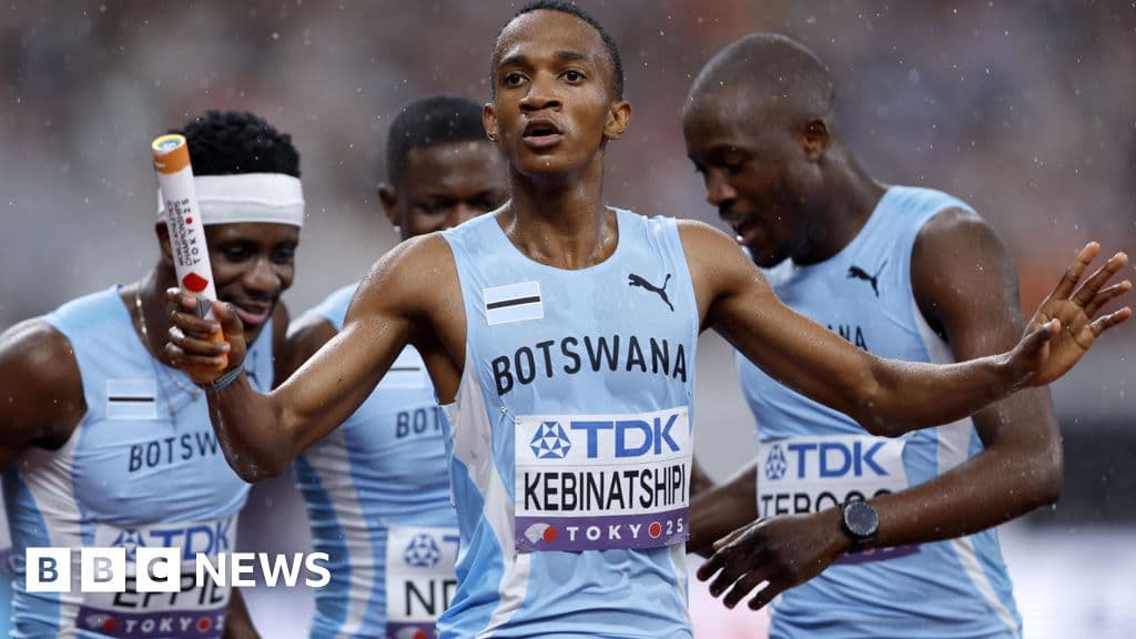 Botsvana, 'Tarihi' Dünya Atletizm Şampiyonası İçin Resmi Tatil Duyur Erkekler Rölesi Zaferi