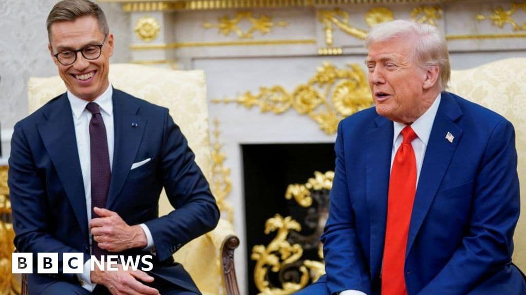 Buzkıranlar ve golf, Trump ve Finlandiya liderinin alışılmadık dostluğunu güçlendiriyor