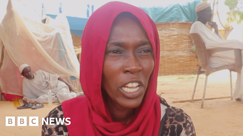 Darfur'un El-Fasher City'de açlıktan ölen çocuklar