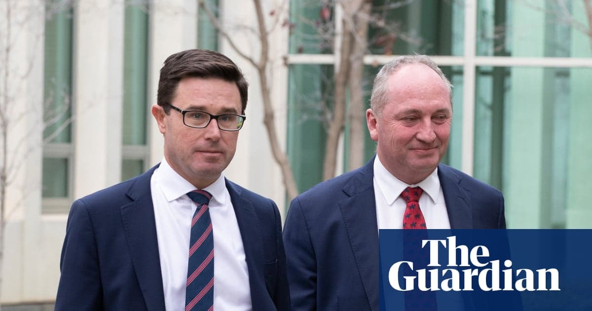 David Littleproud, Tek Ulus'a geçiş spekülasyonlarının ortasında Barnaby Joyce'u Ulusal Yarışmada kalmaya çağırıyor | Barnaby Joyce