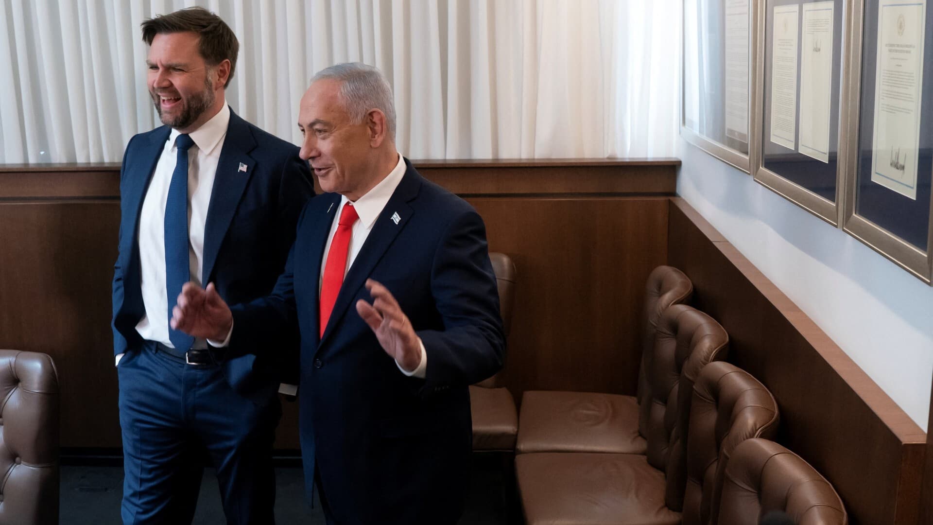 Democratic senators urge Trump to oppose West Bank annexation