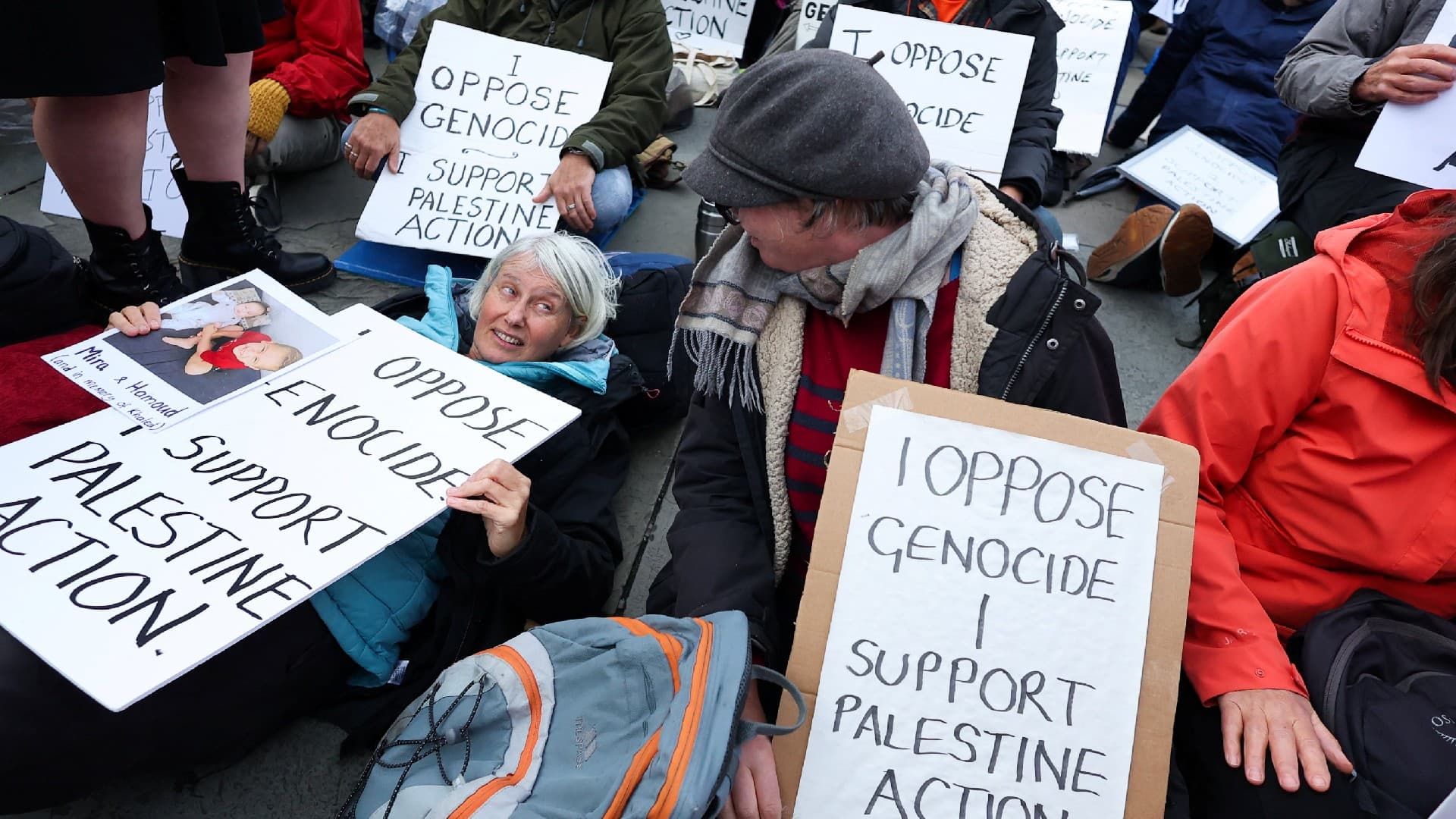 Dozens appear in court for supporting Palestine Action with thousands still waiting for trials