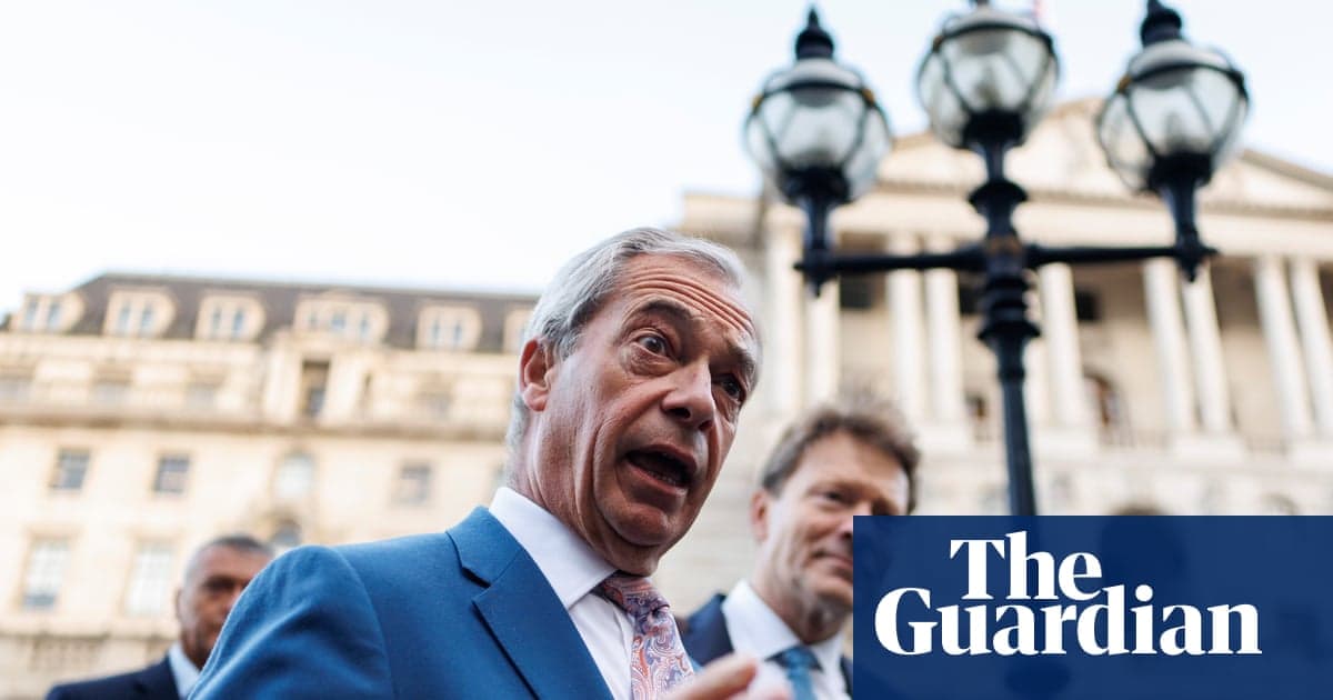 Farage, Bank of Bond'u tahvil satışlarını durdurmak için çağrılara adım atıyor | İngiltere Bankası