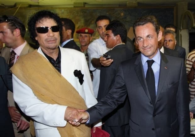 Former French president Sarkozy convicted over Gaddafi funding