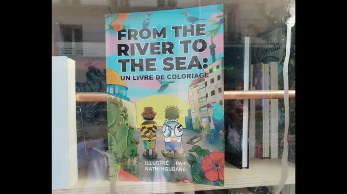 France: 'From the River to the Sea' colouring book sparks far-right fury