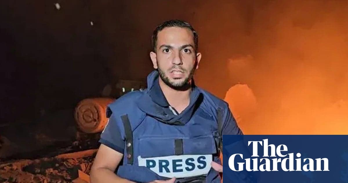 Gazze'de İsrail hava saldırısında öldürülen beş gazeteci arasında önde gelen Al Jazeera muhabiri Anas al-Sharif | İsrail-Gazya Savaşı
