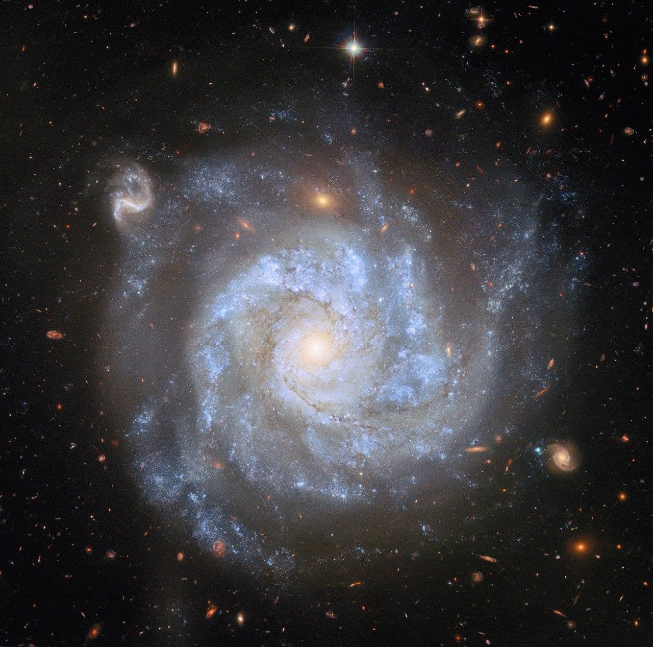 Hubble Anketleri Supernova Rich Spiral - NASA Science