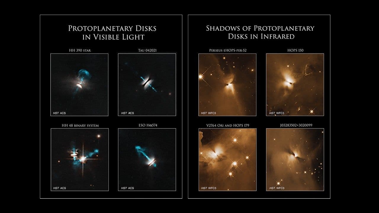 Hubble'ın Gezegen Oluşturan Diskler Albümü