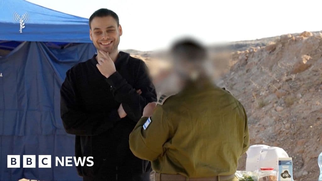 IDF'nin ilk videosunda serbest bırakılan rehineler gösteriliyor