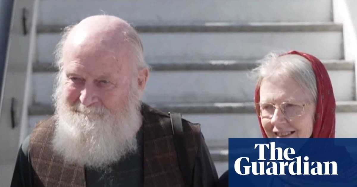 İngiliz çift Peter ve Barbie Reynolds, altı ay sonra Afganistan'da esaret altında serbest bırakıldı | Afganistan
