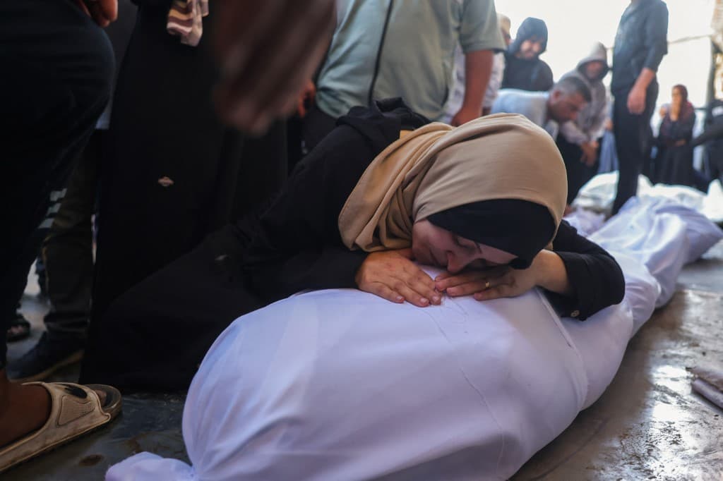 Israeli drones set fire to Gaza civilian tents