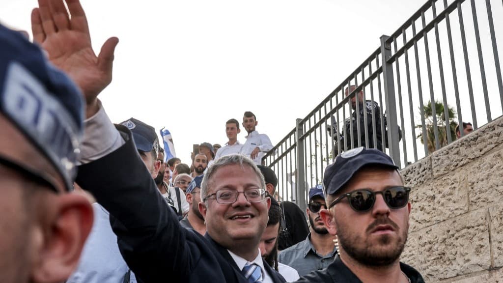 Israeli far-right minister Ben Gvir visits and taunts captured flotilla activists