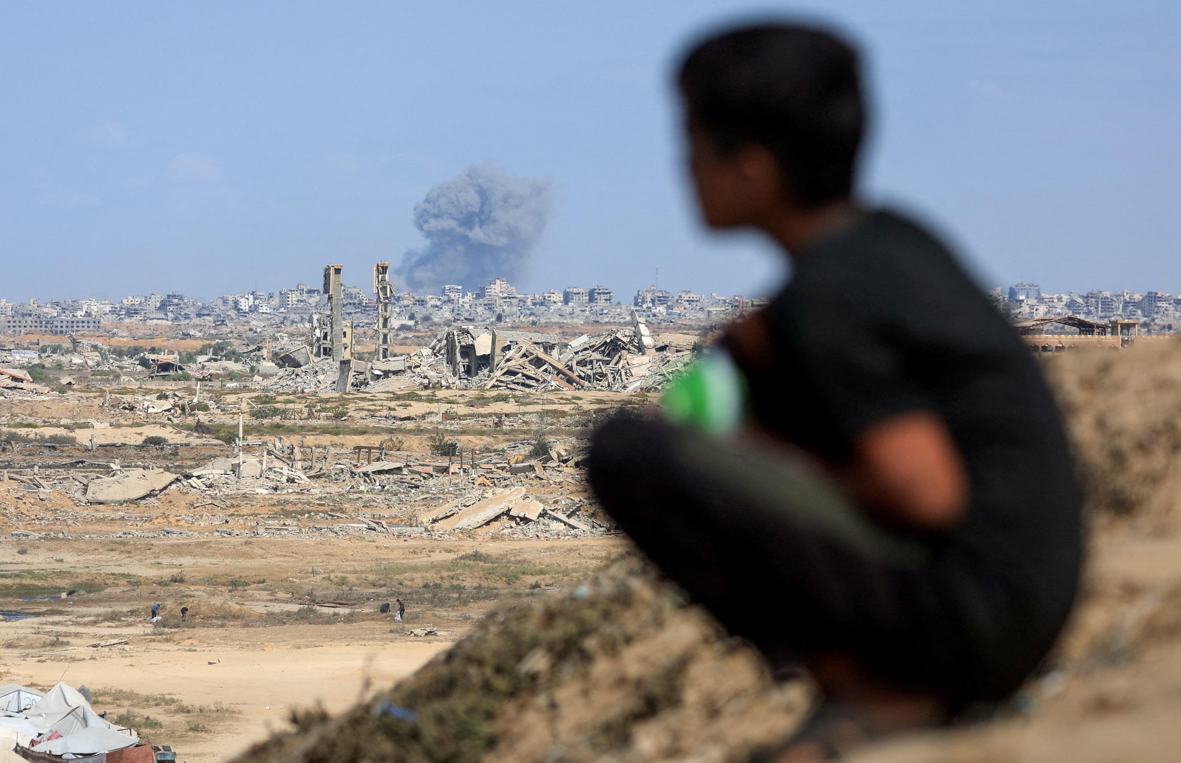 Israeli strikes kill three people in Gaza