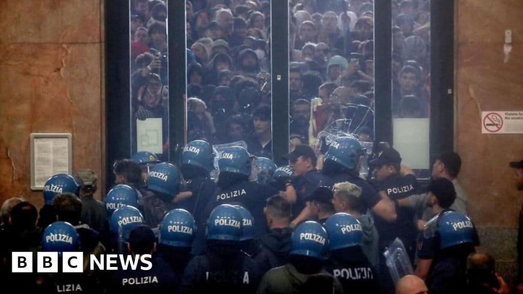 İtalyanlar Gazze üzerinde zorlu harekete geçtikçe çatışmalar patlak veriyor