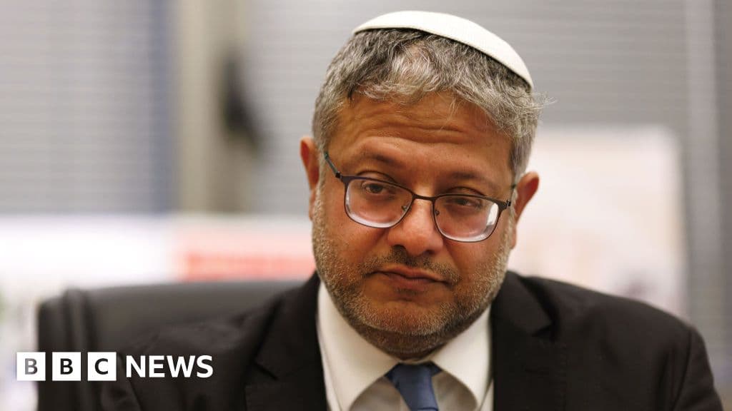 Itamar Ben Gvir, önde gelen Filistinli Mahkum Marwan Barghouti'yi alay ediyor