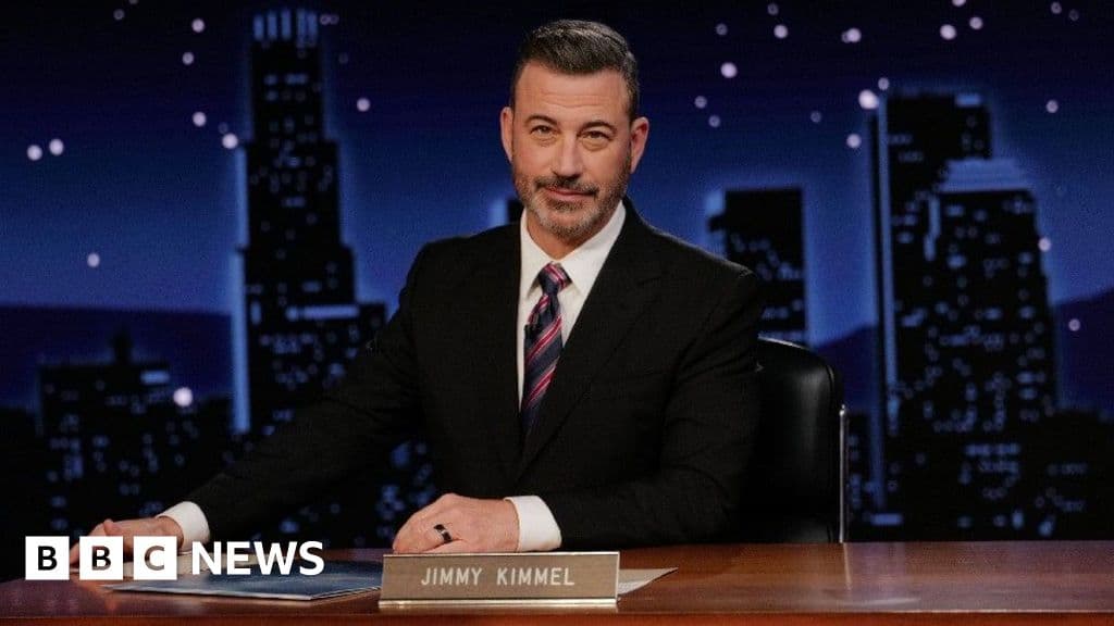 Jimmy Kimmel, Gözyaşı TV dönüşünde özgür konuşma için 'Amerikan karşıtı' tehditleri çağırıyor