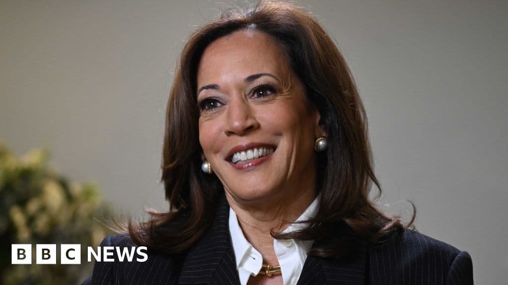 Kamala Harris BBC'ye yeniden başkanlığa aday olabileceğini söyledi
