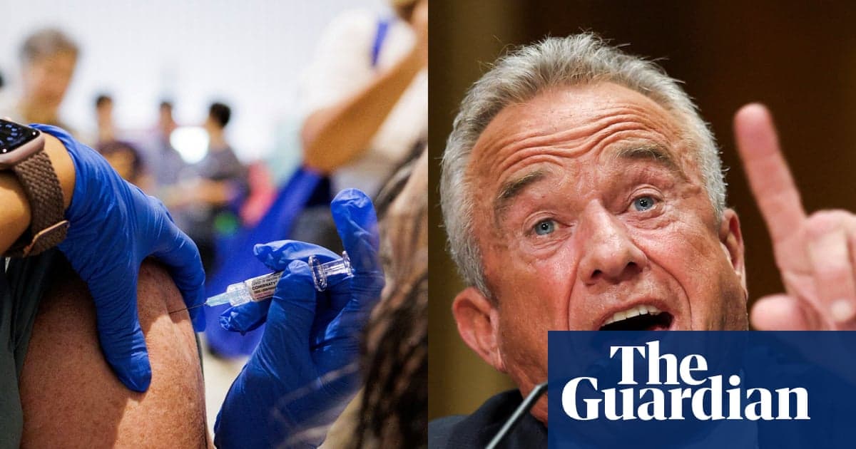 'Kaos nokta': rfk jr altında konuşlandırılan covid aşı güçlendiricileri olarak kargaşa | Korona virüs