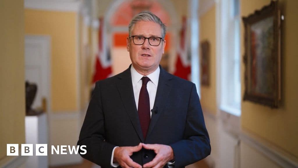 Keir Starmer, İngiltere'nin Filistin devletini tanıdığını söylüyor