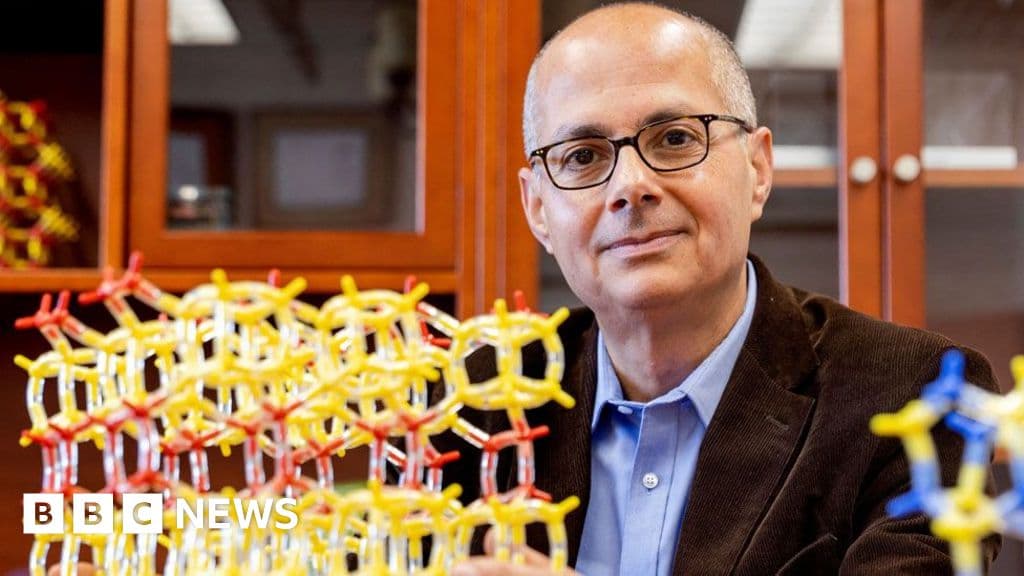 Kimya Nobel'i metal organik çerçeveler üzerindeki çalışmalarından dolayı üç bilim adamına verildi