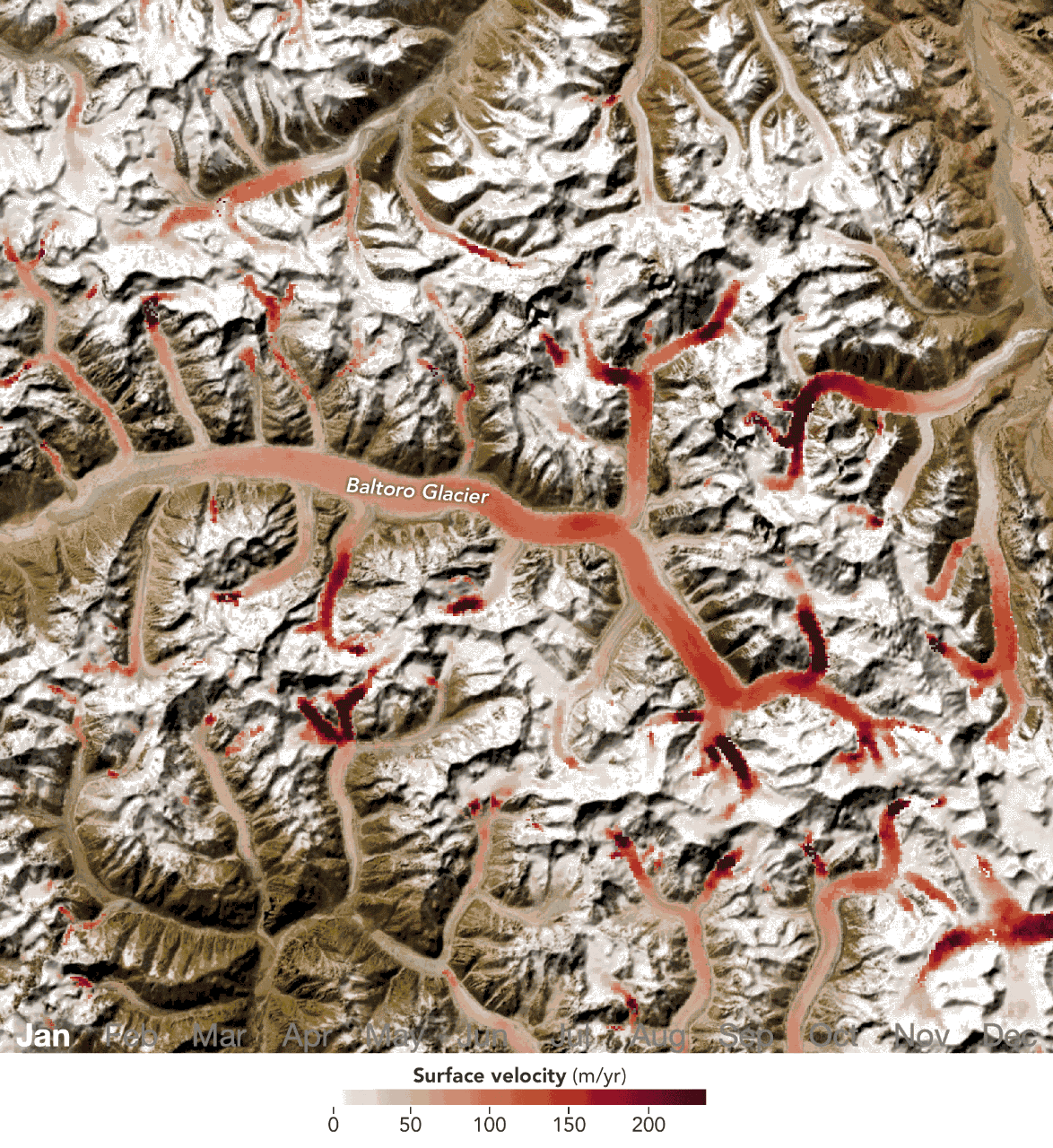 Landsat ve Radar ile Buzul Değişiminin Takibi