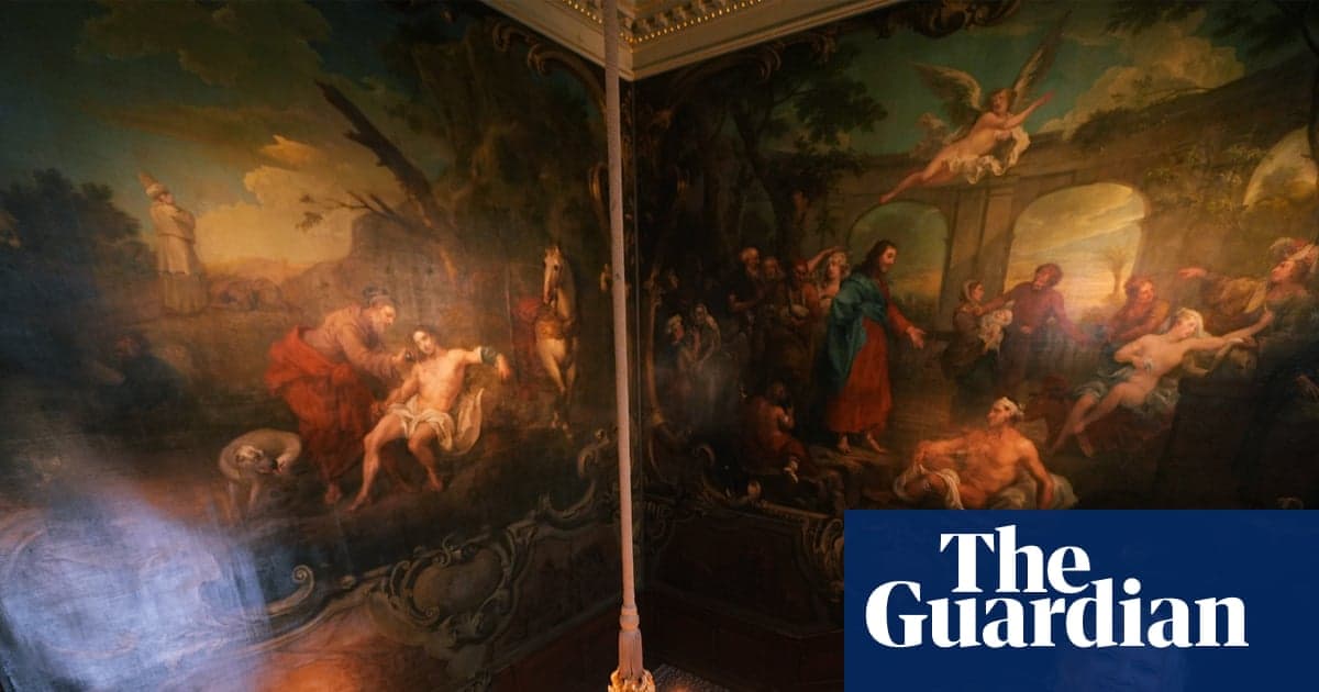 Londra Hastanesi'ndeki Hogarth duvar resimleri ilk kez halka açık | William Hogarth