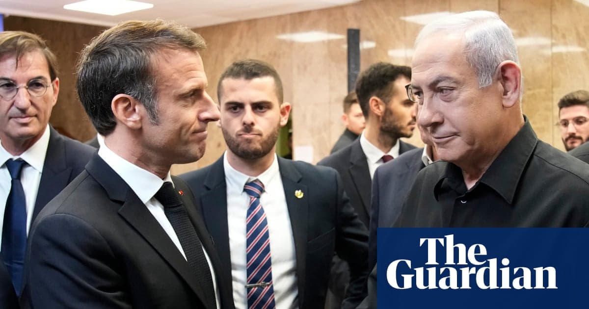 Macron, Fransa'da Antisemitizmdeki yükseliş iddiasında 'Abject' netanyahu iddiasında yer alıyor | İsrail-Gazya Savaşı