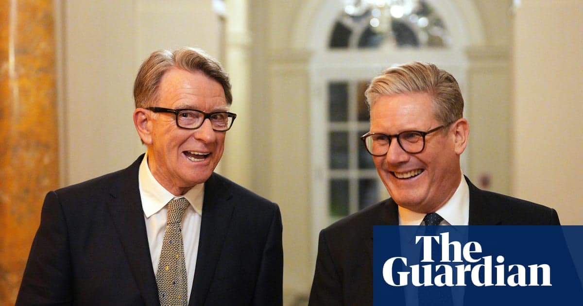 Mandelson skandalı Starmer'ın siyasi yargısı hakkında yeni şüphe uyandırıyor | Keir Starmer