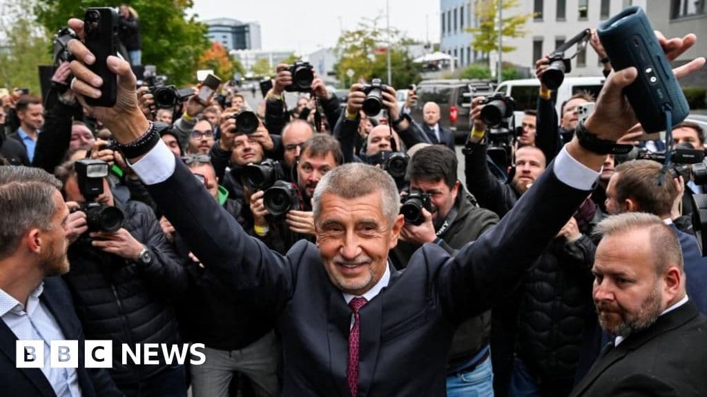 Milyarder popülist Andrej Babis'in partisi parlamento seçimlerini kazandı